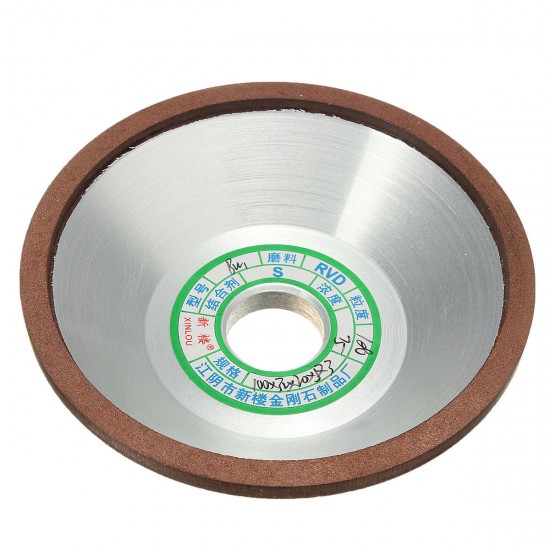 100mm Diamond Grinding Wheel Cup 180 Grit Cutter Grinder for Carbide Metal