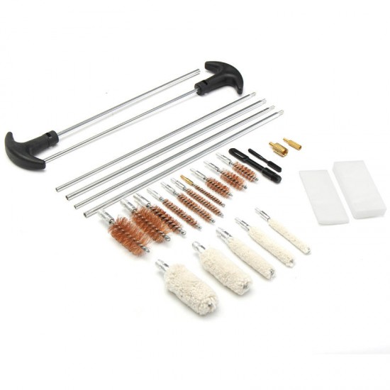 106pcs Universal Gun Cleaning Kit Handgun Shotgun Firearm Gun Cleaner with Aluminum Carry Case 106pcs Universal Gun Cleaning Kit Handgun Shotgun Firearm Gun Cleaner with Aluminum Carry Case