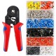 1200pcs 800pcs Connector Wire Terminal Kit with Crimper Pliers Wire Stripper Tool