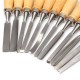 12Pcs Wood Working Wood Carving Hand Chisel Professional Gouges Tool Set 12Pcs Wood Working Wood Carving Hand Chisel Professional Gouges Tool Set