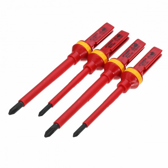 13Pcs 1000V Electronic Insulated Screwdriver Set Phillips Slotted Torx CR-V Screwdriver Hand Tools
