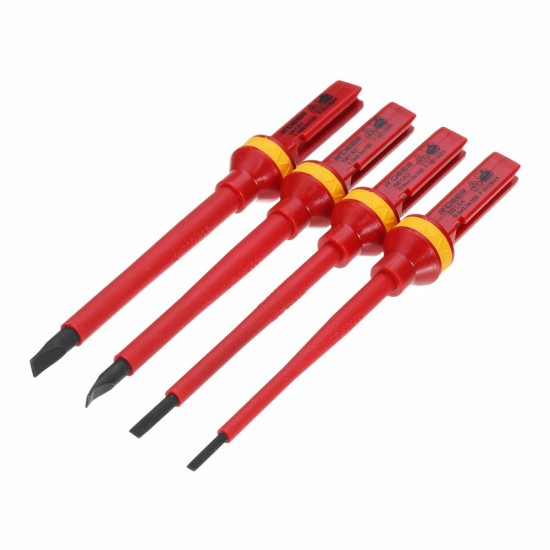 13Pcs 1000V Electronic Insulated Screwdriver Set Phillips Slotted Torx CR-V Screwdriver Repair Tools