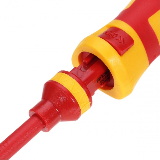 13Pcs 1000V Electronic Insulated Screwdriver Set Phillips Slotted Torx CR-V Screwdriver Repair Tools