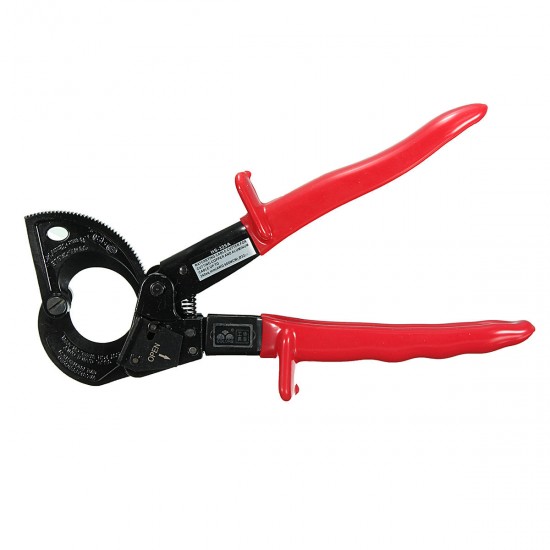 1Pc Ratchet Type Cable Cutter Ratcheting Wire Cut Up To 240mm² Hand Tool