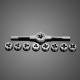 20pcs M3-M12 Screw Thread Metric Plugs Taps Tap wrench Die Wrench Set 20pcs M3-M12 Screw Thread Metric Plugs Taps Tap wrench Die Wrench Set