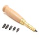 24 Pcs Leather Craft Tools Kit Hand Sewing Stitching Punch Carving Work Saddle 24 Pcs Leather Craft Tools Kit Hand Sewing Stitching Punch Carving Work Saddle