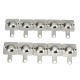 10 Pairs Silver Tone Metal Battery Spring Plate Set for AA AAA Batteries 10 Pairs Silver Tone Metal Battery Spring Plate Set for AA AAA Batteries