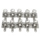 10 Pairs Silver Tone Metal Battery Spring Plate Set for AA AAA Batteries 10 Pairs Silver Tone Metal Battery Spring Plate Set for AA AAA Batteries