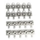 10 Pairs Silver Tone Metal Battery Spring Plate Set for AA AAA Batteries 10 Pairs Silver Tone Metal Battery Spring Plate Set for AA AAA Batteries