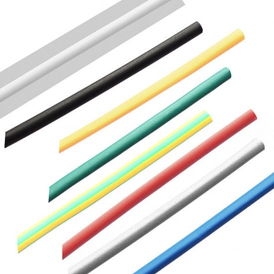 1/4 Inch 1M 6.0MM 2:1 Polyolefin Heat Shrink Tube Sleeving Wrap