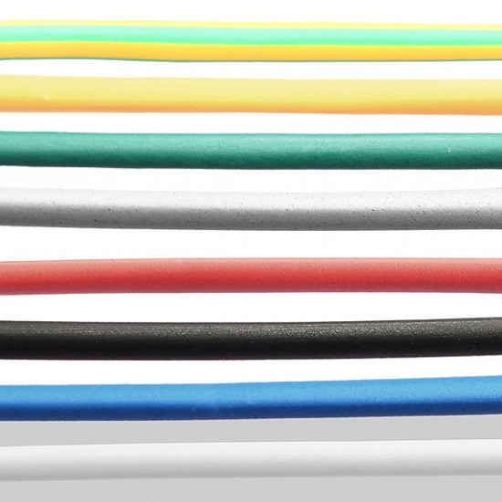 1/4 Inch 1M 6.0MM 2:1 Polyolefin Heat Shrink Tube Sleeving Wrap