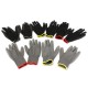 1 Pair PU Palm Coated Nylon Precision Protective Safety Work Gloves Light Weight 1 Pair PU Palm Coated Nylon Precision Protective Safety Work Gloves Light Weight