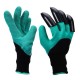 1 Pair Safety Gloves Garden Gloves Rubber TPR Thermo Plastic Builders Work ABS Plastic Claws