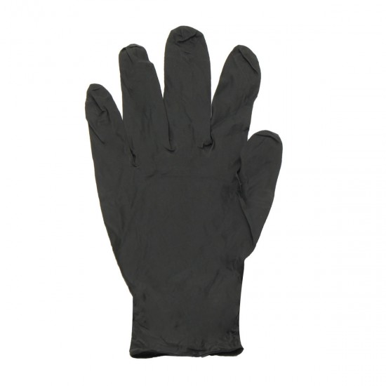 100Pcs S/M/L Black Latex Disposable Gloves Tattoo Piercing Mechanic Medical Gloves 100Pcs S/M/L Black Latex Disposable Gloves Tattoo Piercing Mechanic Medical Gloves