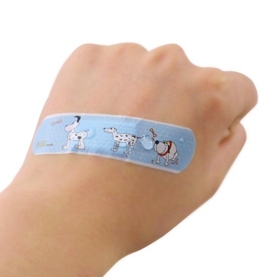 100Pcs Waterproof Breathable Cute Cartoon Band Aid Emergency Kit For Kids Children 100Pcs Waterproof Breathable Cute Cartoon Band Aid Emergency Kit For Kids Children