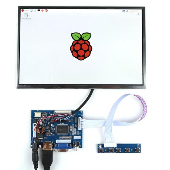 10.1 Inch 1280x800 HD Display TFT LCD Module Kit For Raspberry Pi