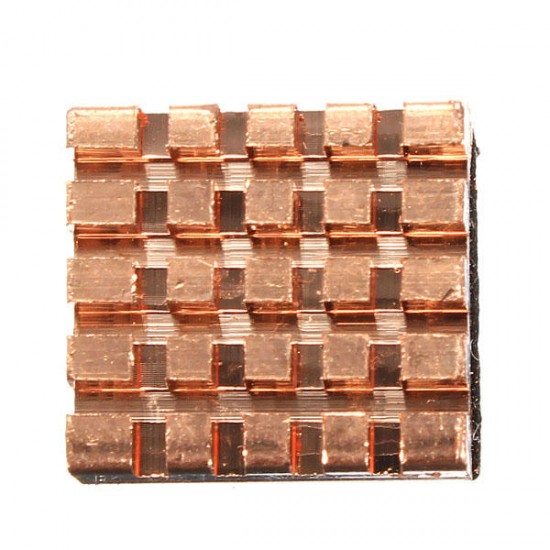 15 Pcs Pure Copper Heat Sink Cooling Fin Kit For Raspberry Pi