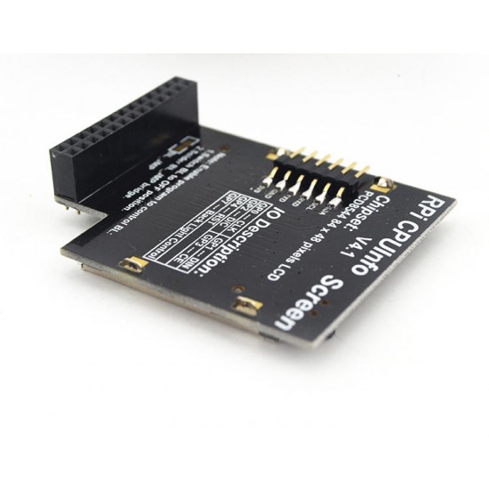 Practical CPU Info 1.6 inch 84x48 Matrix LCD Memory Display Module With Backlight For Raspberry Pi Zero / 1 / 2 / 3 Practical CPU Info 1.6 inch 84x48 Matrix LCD Memory Display Module With Backlight For Raspberry Pi Zero / 1 / 2 / 3