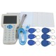 10 Frequency RFID Copy Encrypted NFC Smart ID IC Card Reader Writer with 12pcs Keyfbobs