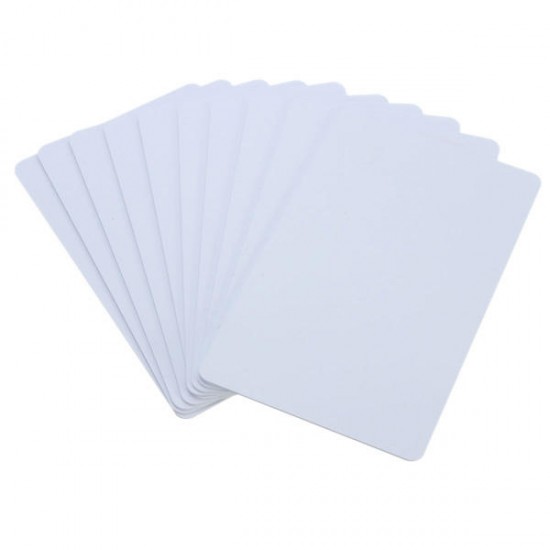 10Pcs NFC Smart Card Reader Tag Tags S50 IC 13.56MHz IC Copier Read Write White Cards