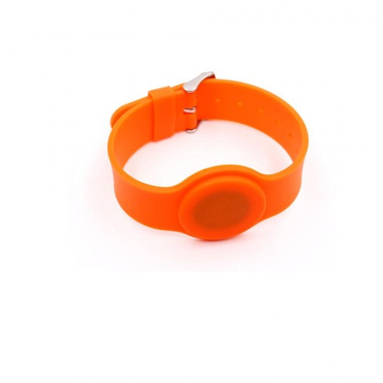125Khz T5577 Writable Silica Gel Wristband RFID Tag Bracelet Adjustable Length Access Control