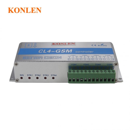 4 Relay of GSM Controller SMS Call Remote Control Switch ON OFF Garage Door Gate Opener Light Curtain Motor Pump Home Automation 4 Relay of GSM Controller SMS Call Remote Control Switch ON OFF Garage Door Gate Opener Light Curtain Motor Pump Home Automation