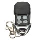 4 Button 433MHz Black Garage Gate Key Remote Control Replacement For RCG12C