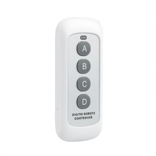 433MHz 4 Button EV1527 Code Remote Control Switch RF Transmitter Wireless Key for Home Door Opener