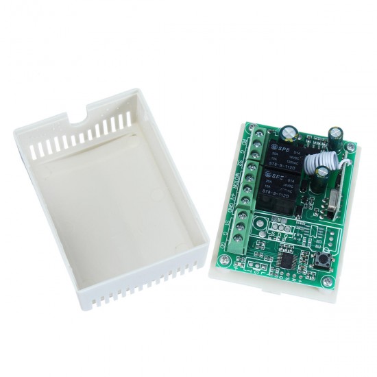 433Mhz Wireless RF Switch DC12V Relay Transmitter Receiver Module and 433 Mhz Remote Controls For DC