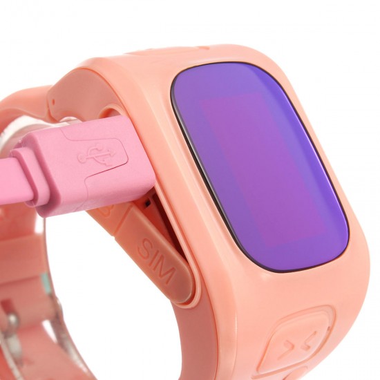 Anti Lost Children Kids Smart GPS+LBS+WIFI Tracker Wrist Watch SOS Call Phone