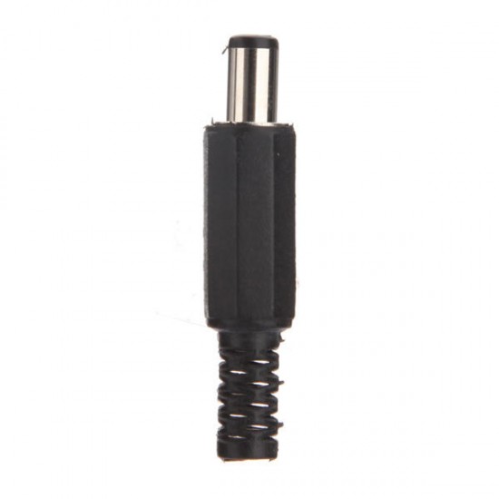 10 pcs 2.1 x 5.5mm DC Power Male Plug Jack Adapter Connector