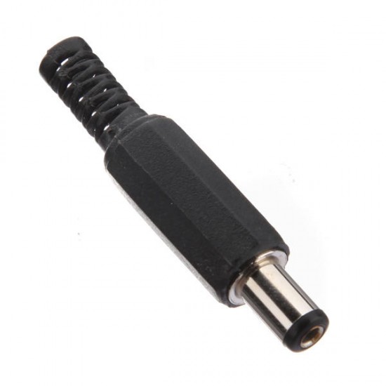 10 pcs 2.1 x 5.5mm DC Power Male Plug Jack Adapter Connector