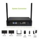 1080P 4CH Wireless NVR Outdoor WIFI Camera CCTV Surveillance Security System