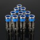 10Pcs F Male Plug Connectors Compression for RG59 Coaxial Cable RG6