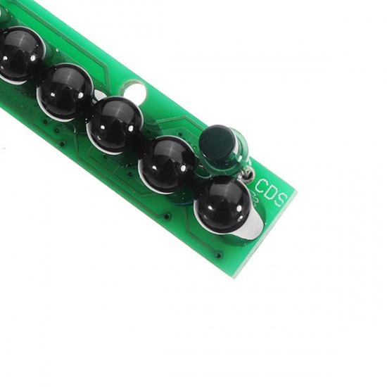 12pcs IR LEDs Infrared Illuminator Board Invisible No Red Light 940nm 60 Degree LED Lamp for Camera