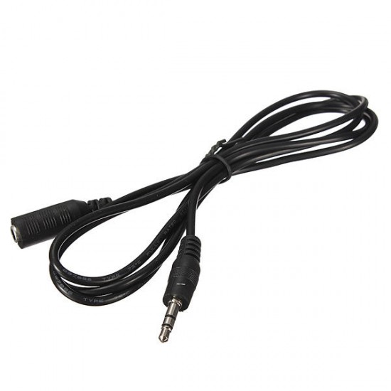 1.3M 3.5mm Male to Female Stereo Audio Headphone Extension Cable