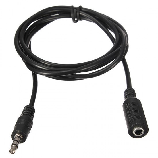 1.3M 3.5mm Male to Female Stereo Audio Headphone Extension Cable