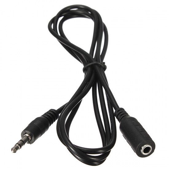 1.3M 3.5mm Male to Female Stereo Audio Headphone Extension Cable