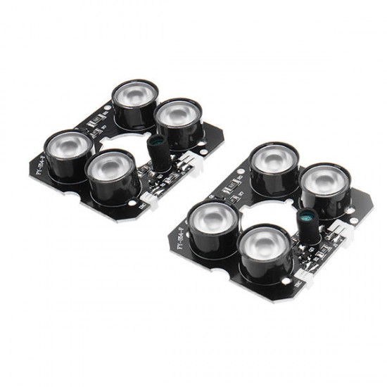 2Pcs 4 Array IR LEDs IR Infrared Illuminator Board for Security Bullet Indoor Outdoor CCTV Camera 2Pcs 4 Array IR LEDs IR Infrared Illuminator Board for Security Bullet Indoor Outdoor CCTV Camera