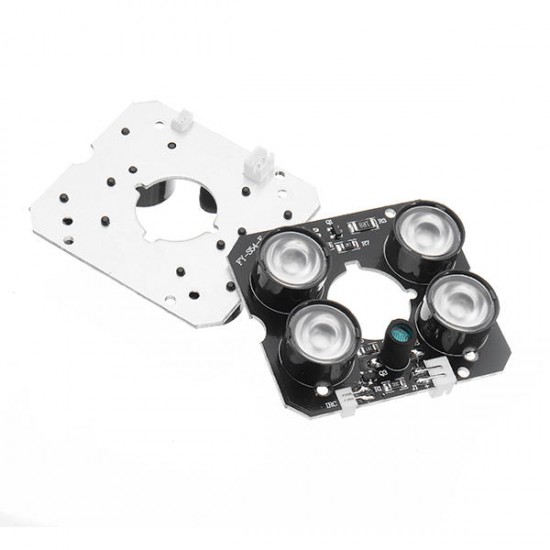 2Pcs 4 Array IR LEDs IR Infrared Illuminator Board for Security Bullet Indoor Outdoor CCTV Camera 2Pcs 4 Array IR LEDs IR Infrared Illuminator Board for Security Bullet Indoor Outdoor CCTV Camera