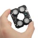 2Pcs 4 Array IR LEDs IR Infrared Illuminator Board for Security Bullet Indoor Outdoor CCTV Camera 2Pcs 4 Array IR LEDs IR Infrared Illuminator Board for Security Bullet Indoor Outdoor CCTV Camera