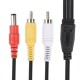 2RCA + Power Audio Video Extension Cable Wire for Security Camera 2RCA + Power Audio Video Extension Cable Wire for Security Camera