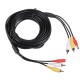 2RCA + Power Audio Video Extension Cable Wire for Security Camera 2RCA + Power Audio Video Extension Cable Wire for Security Camera