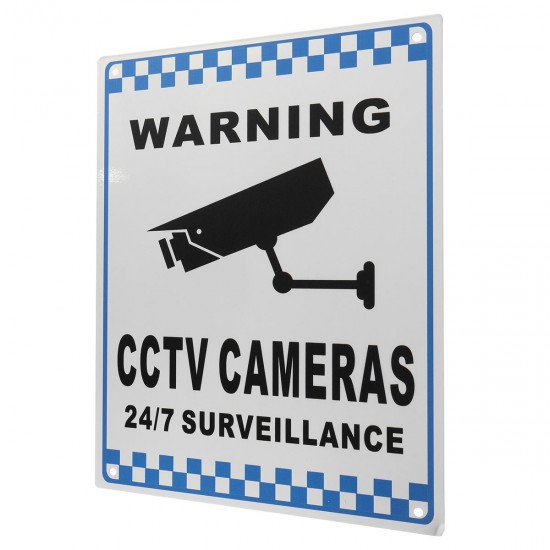 CCTV Warning Sign Security Video Surveillance Camera Safety Sign Reflactive Metal CCTV Warning Sign Security Video Surveillance Camera Safety Sign Reflactive Metal