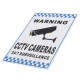 CCTV Warning Sign Security Video Surveillance Camera Safety Sign Reflactive Metal CCTV Warning Sign Security Video Surveillance Camera Safety Sign Reflactive Metal