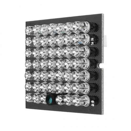 DC 12V 48LED IR 940nm Night Vision Infrared Illuminator Board For CCTV Home Security Camera DC 12V 48LED IR 940nm Night Vision Infrared Illuminator Board For CCTV Home Security Camera