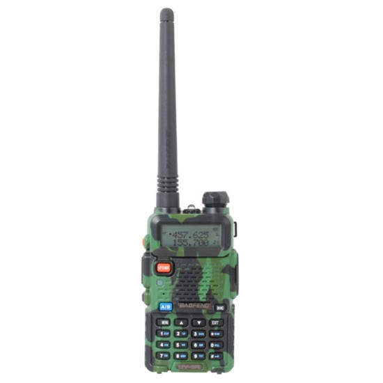 2pcs BAOFENG UV-5R Dual Band Handheld Transceiver Two Way Radio Walkie Talkie