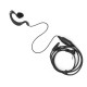 2pcs G Shape Clip Ear Headset Earpiece for Motorola Talkabout Radio Walkie 2.5mm