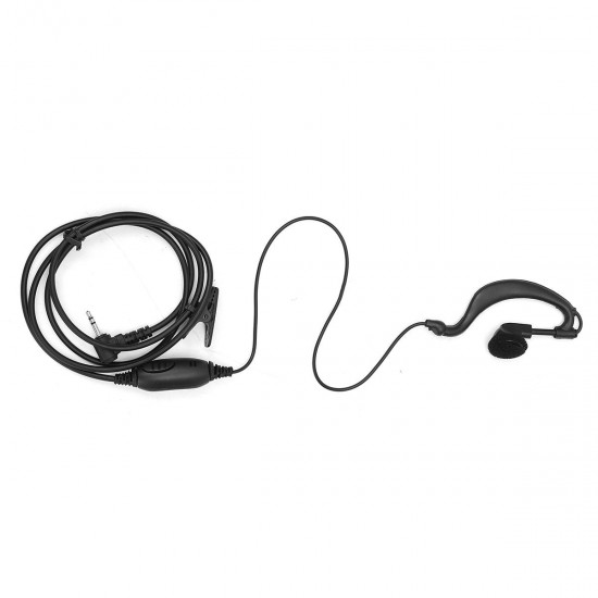 2pcs G Shape Clip Ear Headset Earpiece for Motorola Talkabout Radio Walkie 2.5mm