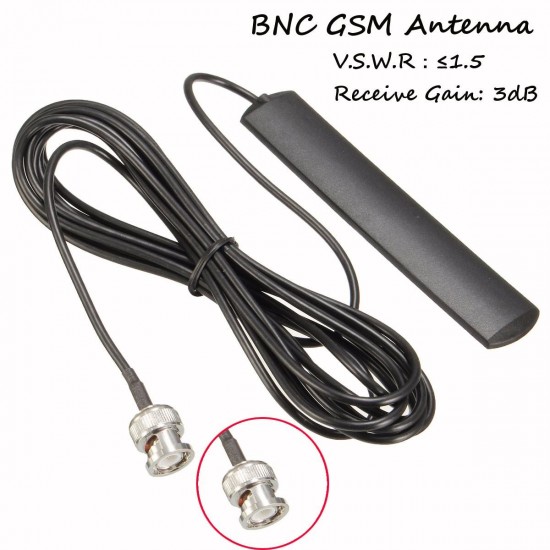 30MHz-1200MHz Scanner Antenna Radio BNC Glass Mount Mobile Full Band GSM Paste
